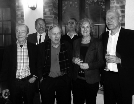 Philippe Jacot et d'autres présidents lors des 40 ans de la SFMG en 2013